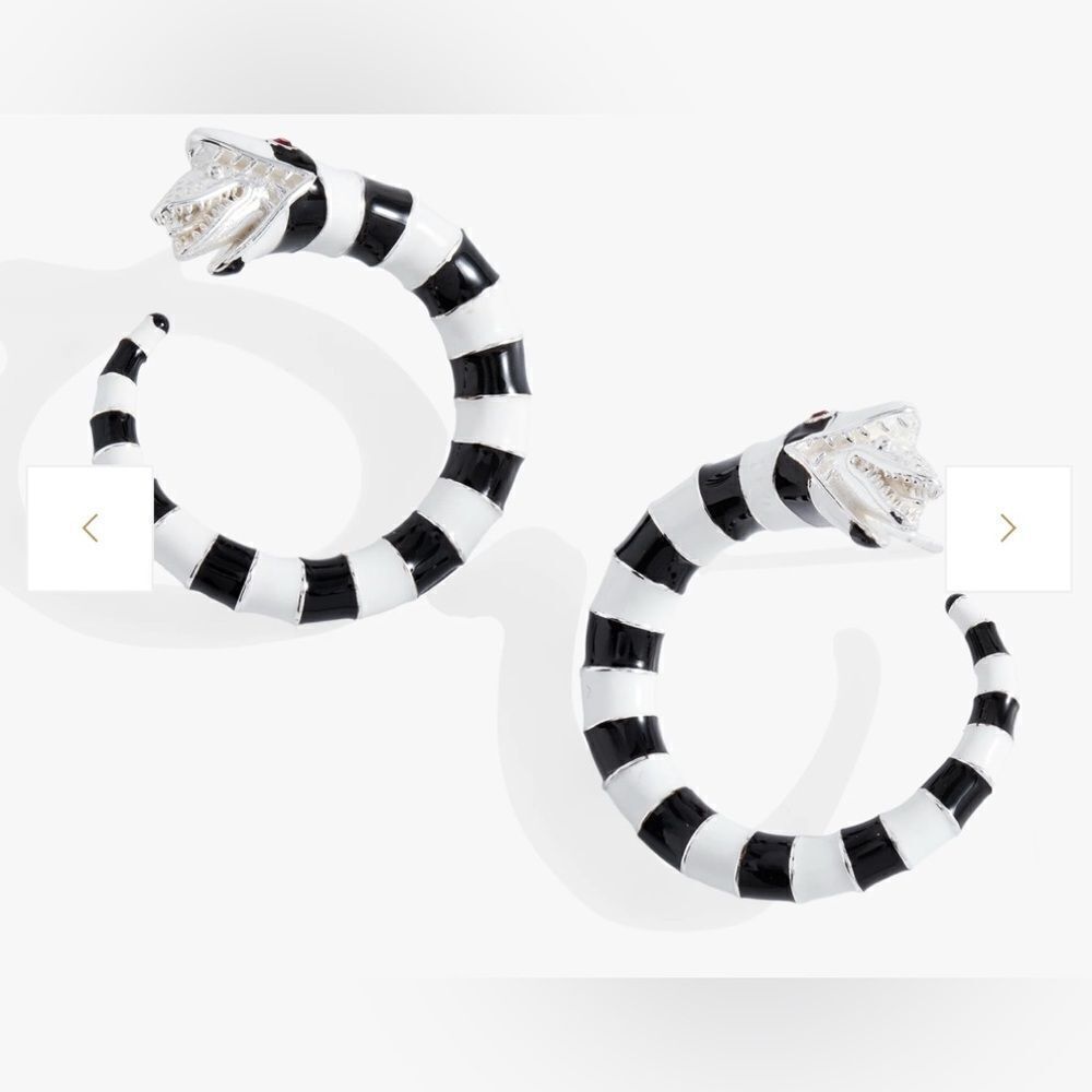 Alex And Ani Limited Edition Beetlejuice  Hoop Earrings SOLD OUT